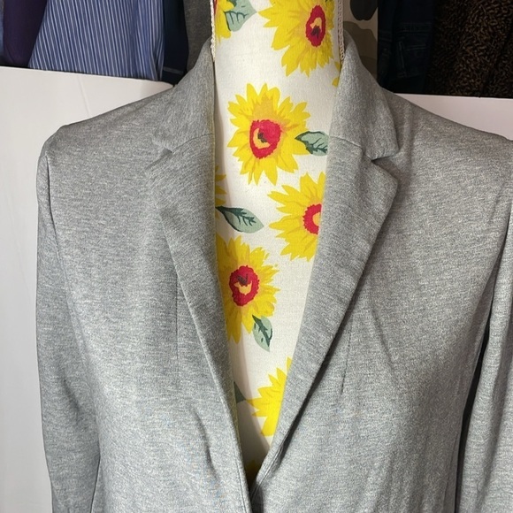 Uniqlo ~ One Button Closure Soft Casual Office Jacket - Picture 7 of 10